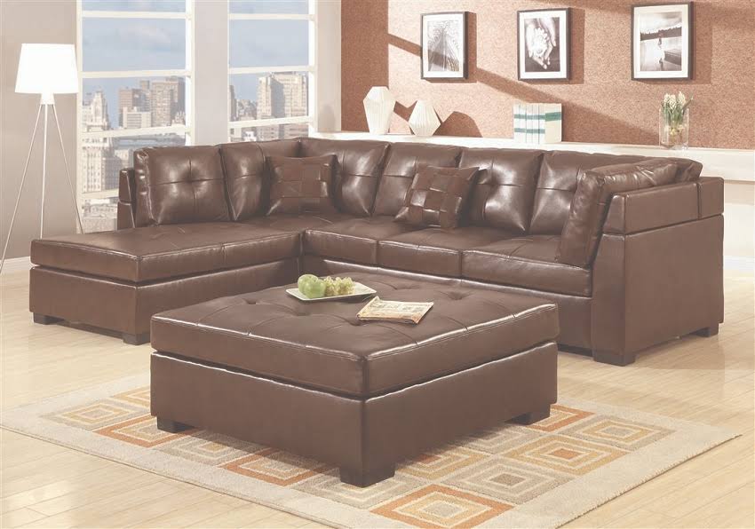Brown Sectional Sofa Y6974