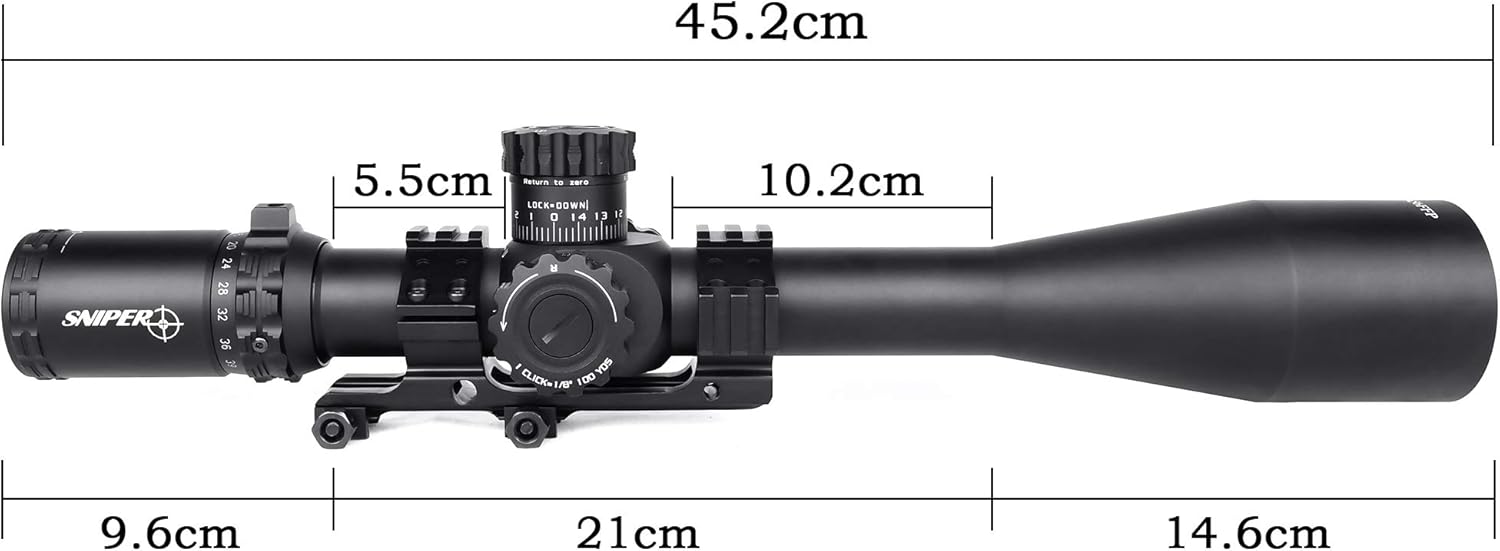 FFP Riflescope with Illuminated Reticle B127503