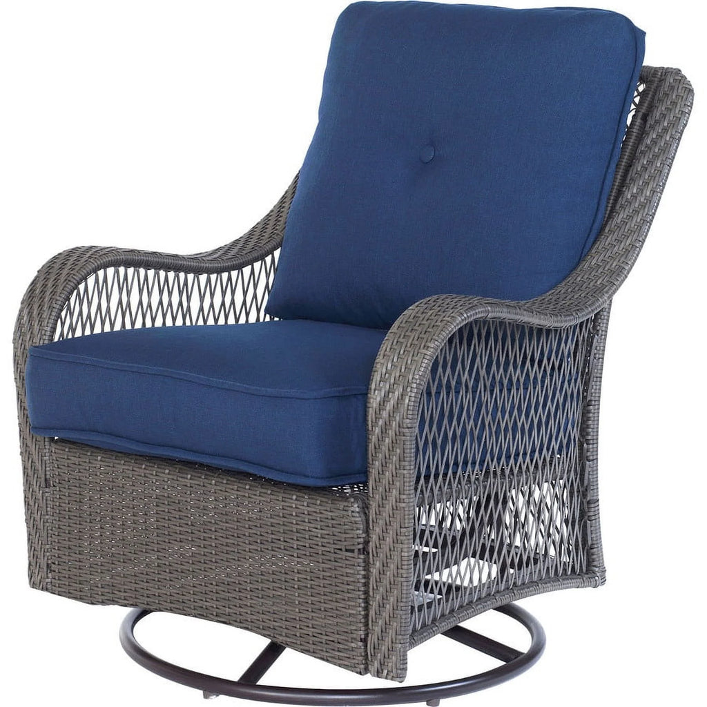 Navy Blue 4-Piece Patio Set V8179