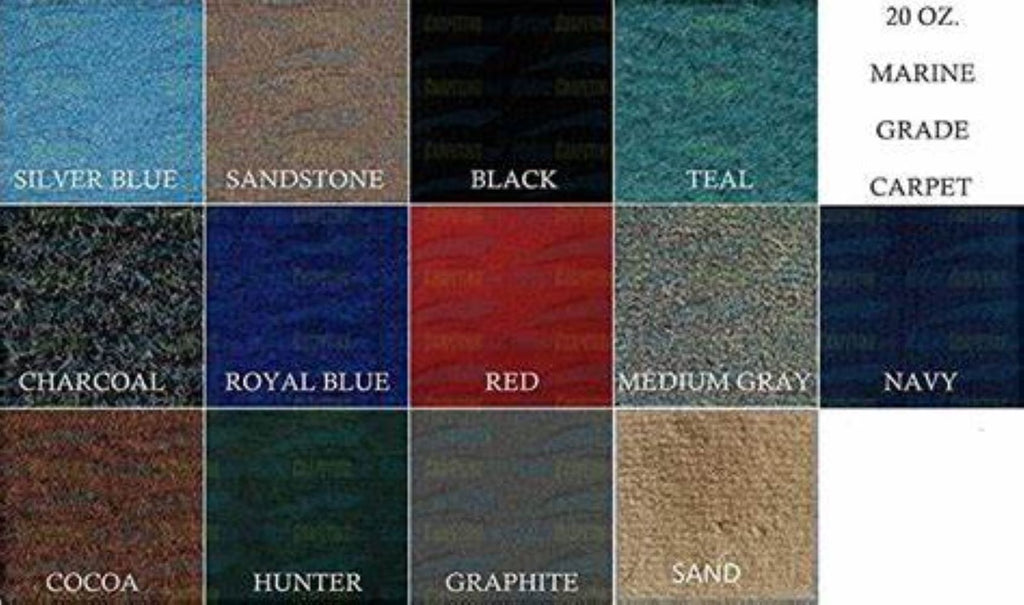 Pre-Cut Carpet Kit for Bass Boat A186