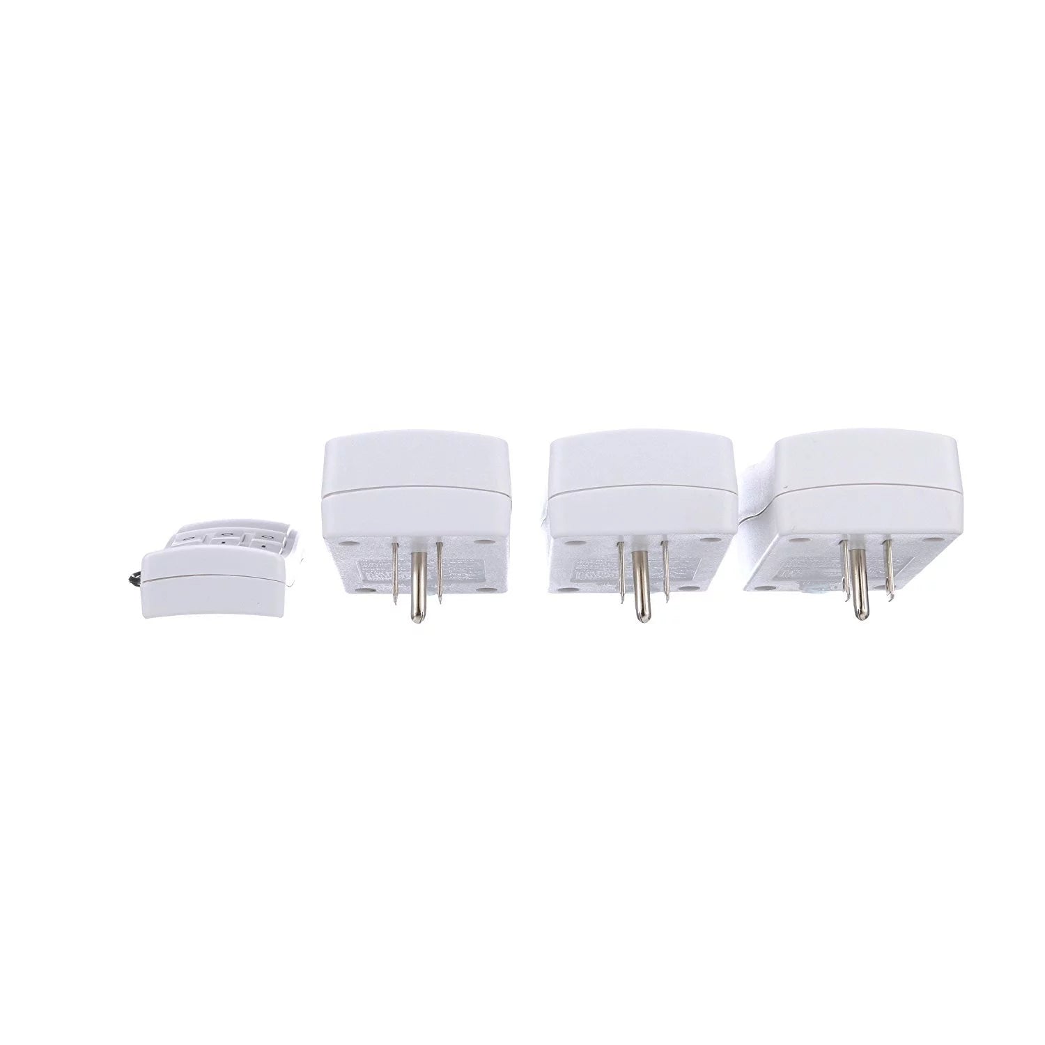 White 3-Pack Wireless Remote Control with 3 Outlets J241384