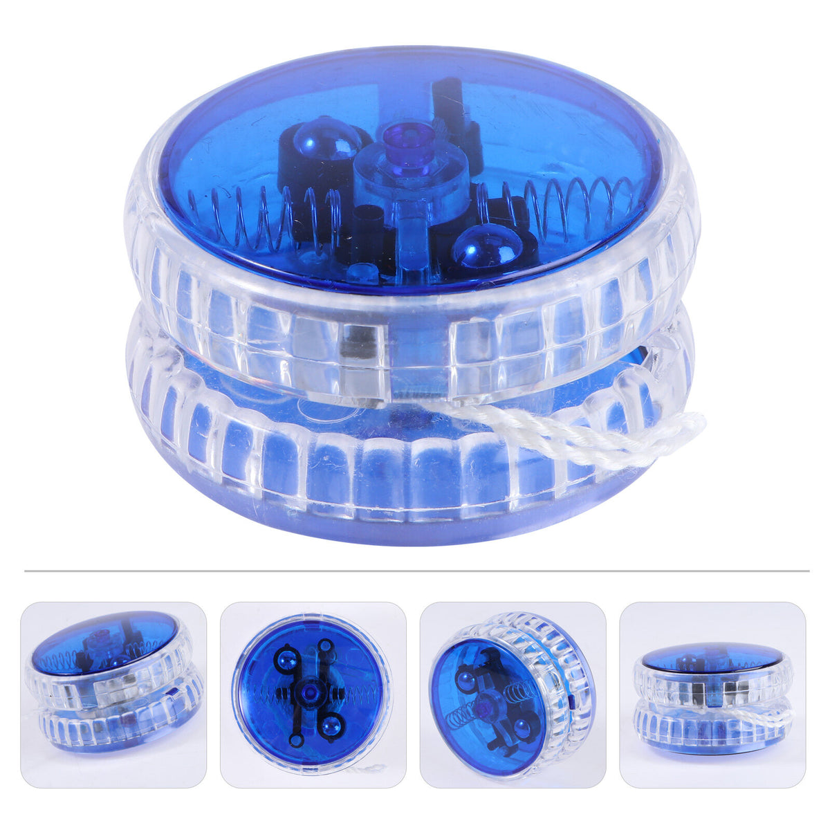 Blue LED Luminous Yoyo with String B384