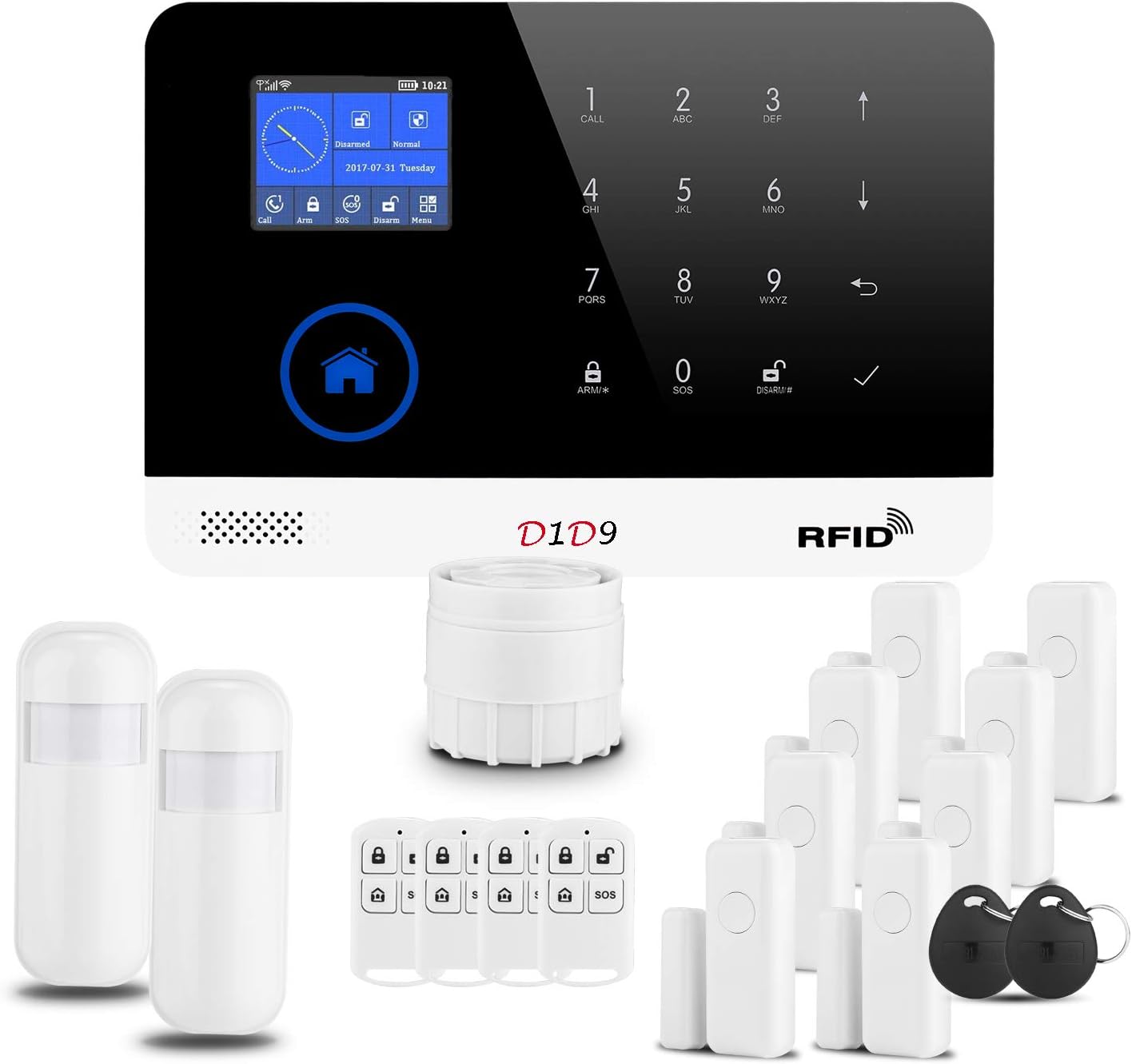 Wireless Home Alarm System for House Security C89825