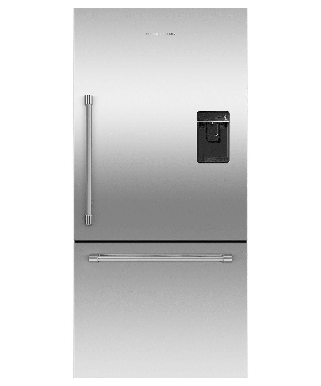 32 Wide 17.1 Cu. Ft. Bottom Freezer Refrigerator - Stainless J154027