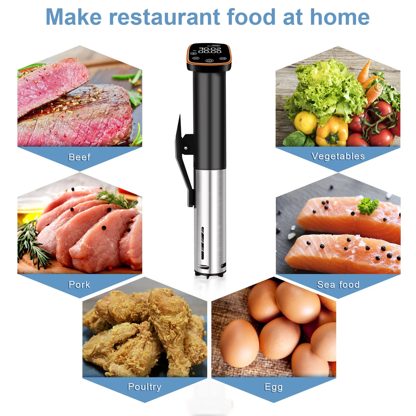 1100 Watts Immersion Circulator Precision Cooker Q208854