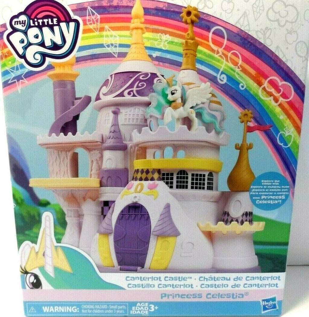 My Little Pony Canterlot Castle Playset with Princess Celestia 3 Levels J47326