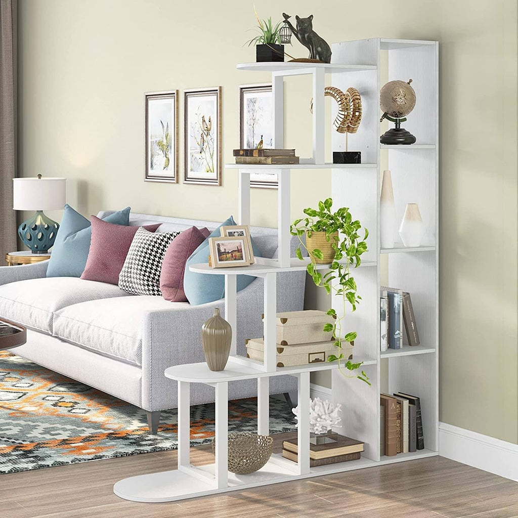 5-Tier Black Corner Ladder Shelf K352