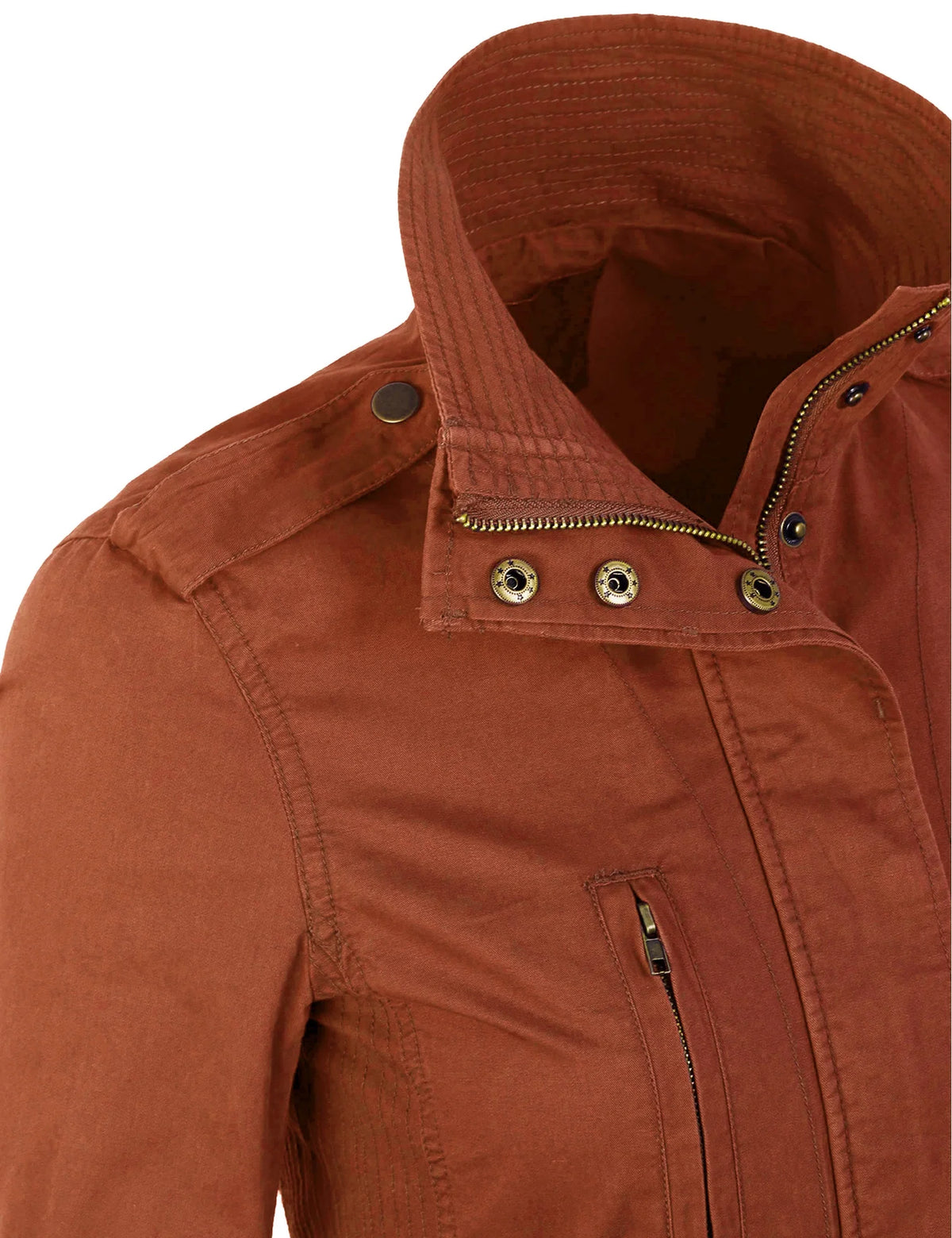 Long Sleeve Single-Breasted Mid-Length Coat R375000