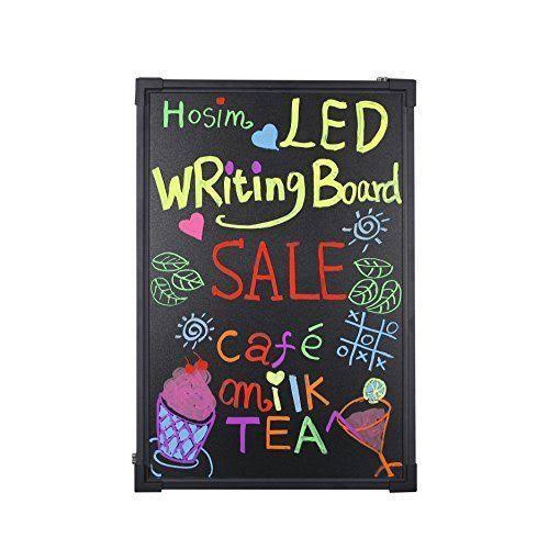 LED Message Writing Board with 8 Colors Markers R569323