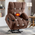 Grey Power Lift Recliner Chair with Massage T418