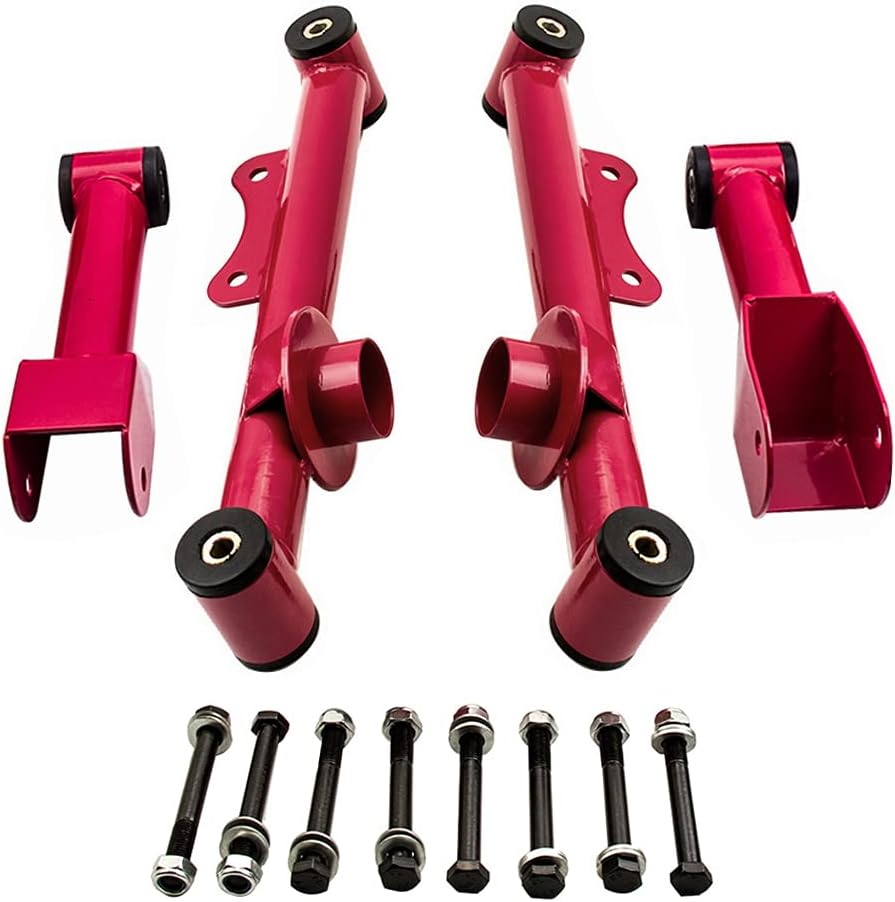 Rear Upper Lower Tubular Control Arm Kit for Ford Mustang 1979-2004 Camber Arms W9123