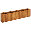 Solid Acacia Wood Garden Raised Bed N92946