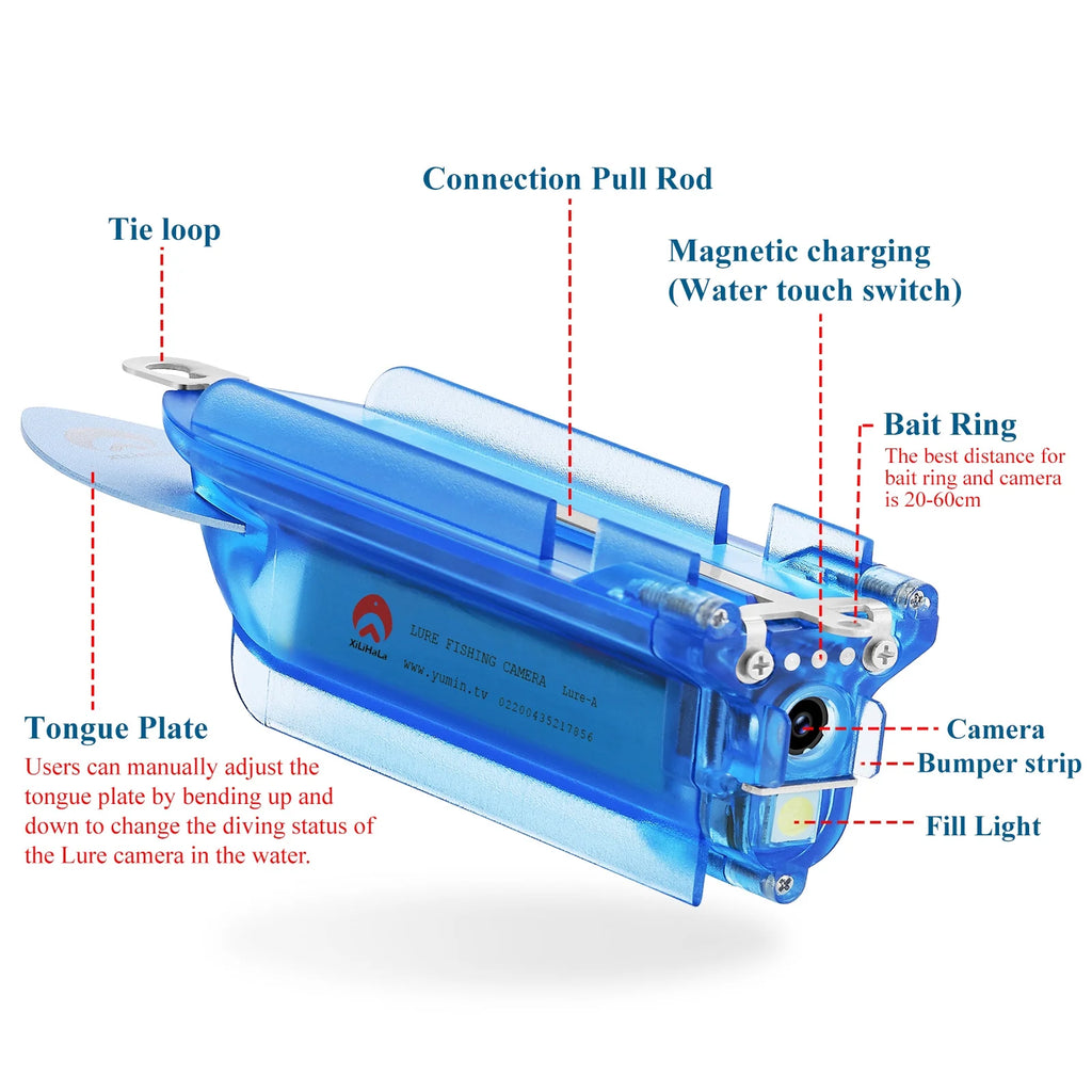 Wireless Underwater Fishing Camera 1080P with 64GB TF Card H4870