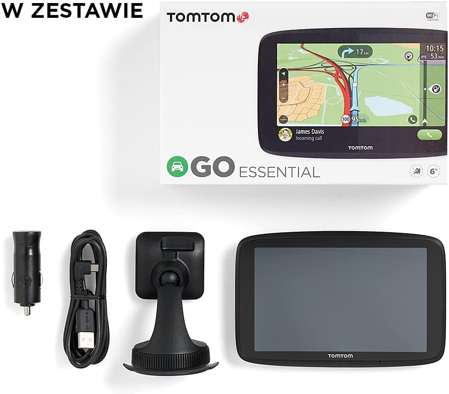 6 Inch Car Sat Nav with EU Maps P312025
