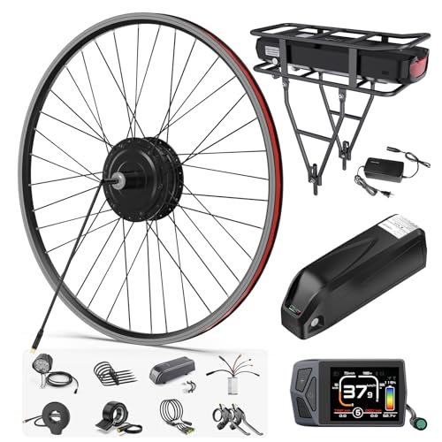48V 500W/750W Rear Hub Motor Kit Electric Bike Conversion Kit Q75329
