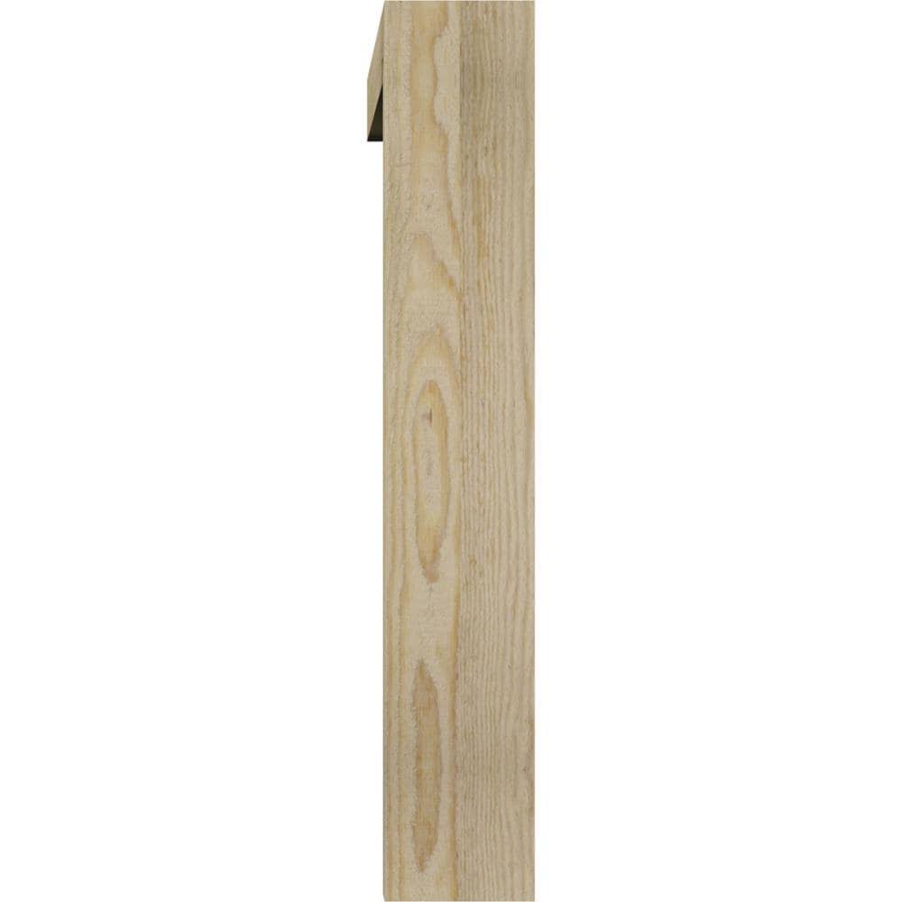 Rough Sawn Douglas Fir Bracket with Offset Brace K116