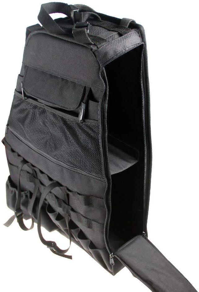Roll Bar Storage Bag with Multi-Pockets for Jeep Wrangler JKU 4 Doors P953
