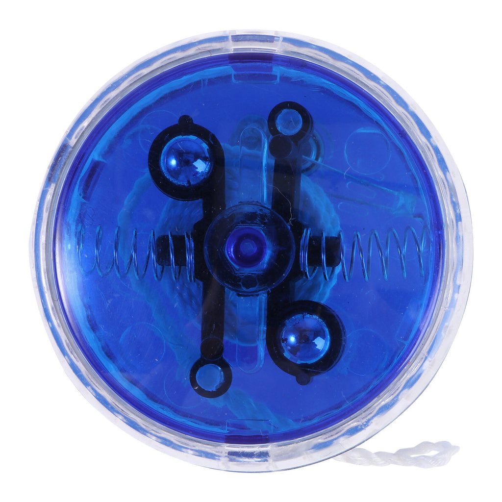 Blue LED Luminous Yoyo with String B384