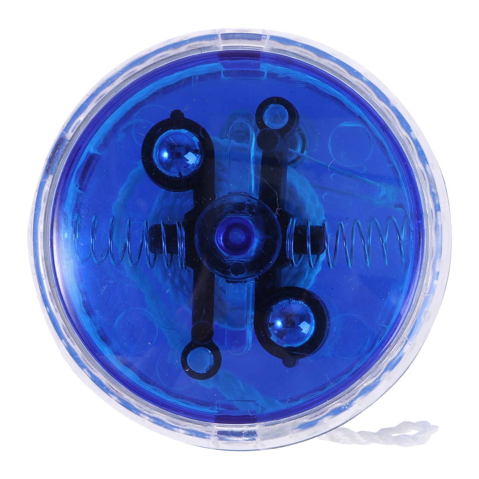 Blue LED Luminous Yoyo with String B384