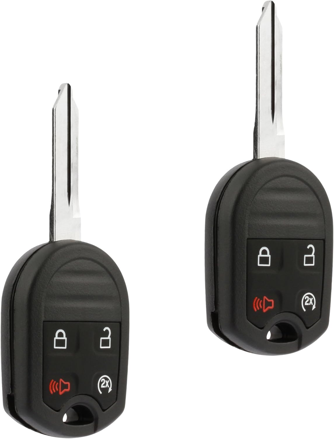 Keyless Entry Remote Start Car Key Fob Pack of 2 O1980