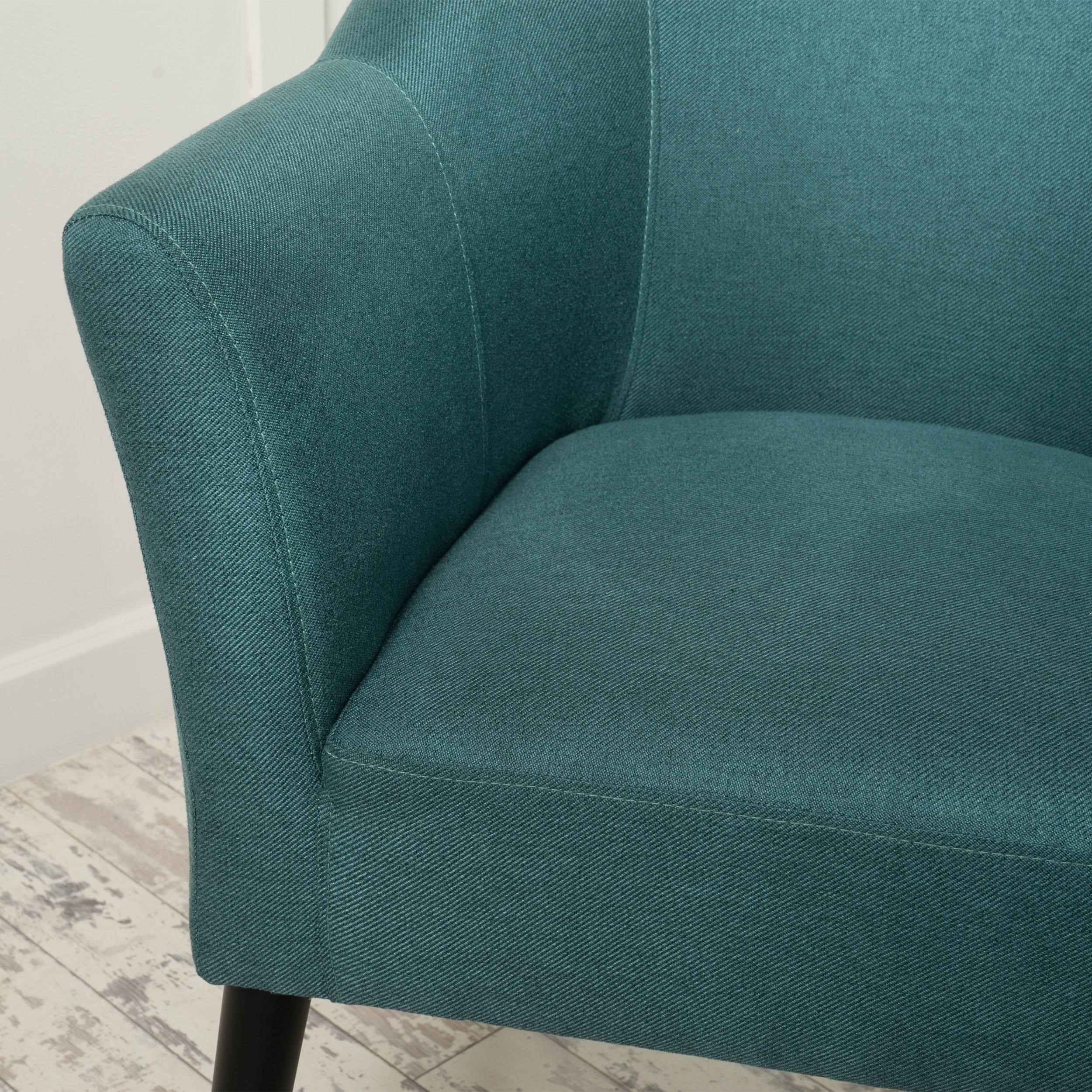 Purple Fabric Arm Chair B2839