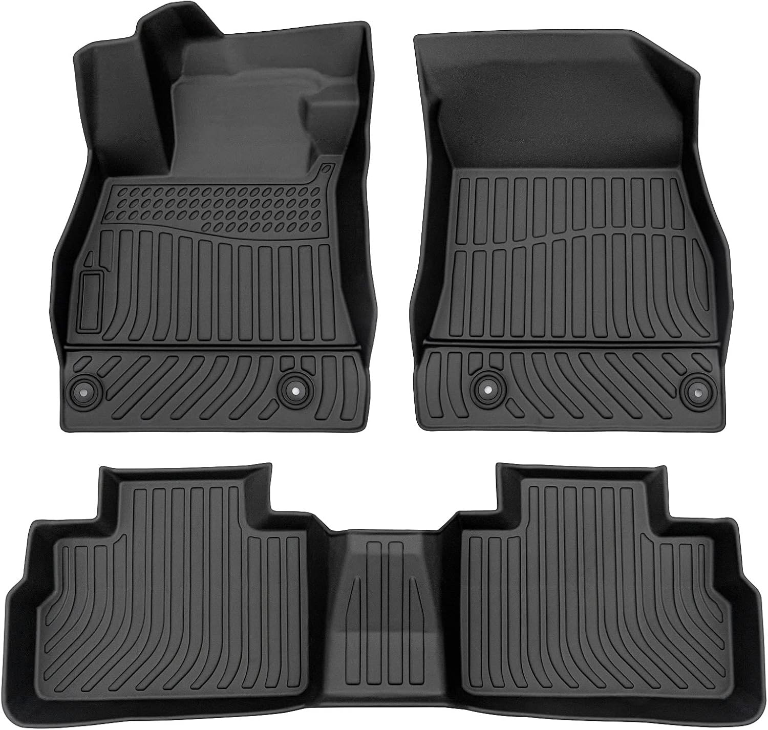All Weather Non-Slip Floor Mats for Nissan Sentra 2020 2021 2022 1st & 2nd Row Z8137