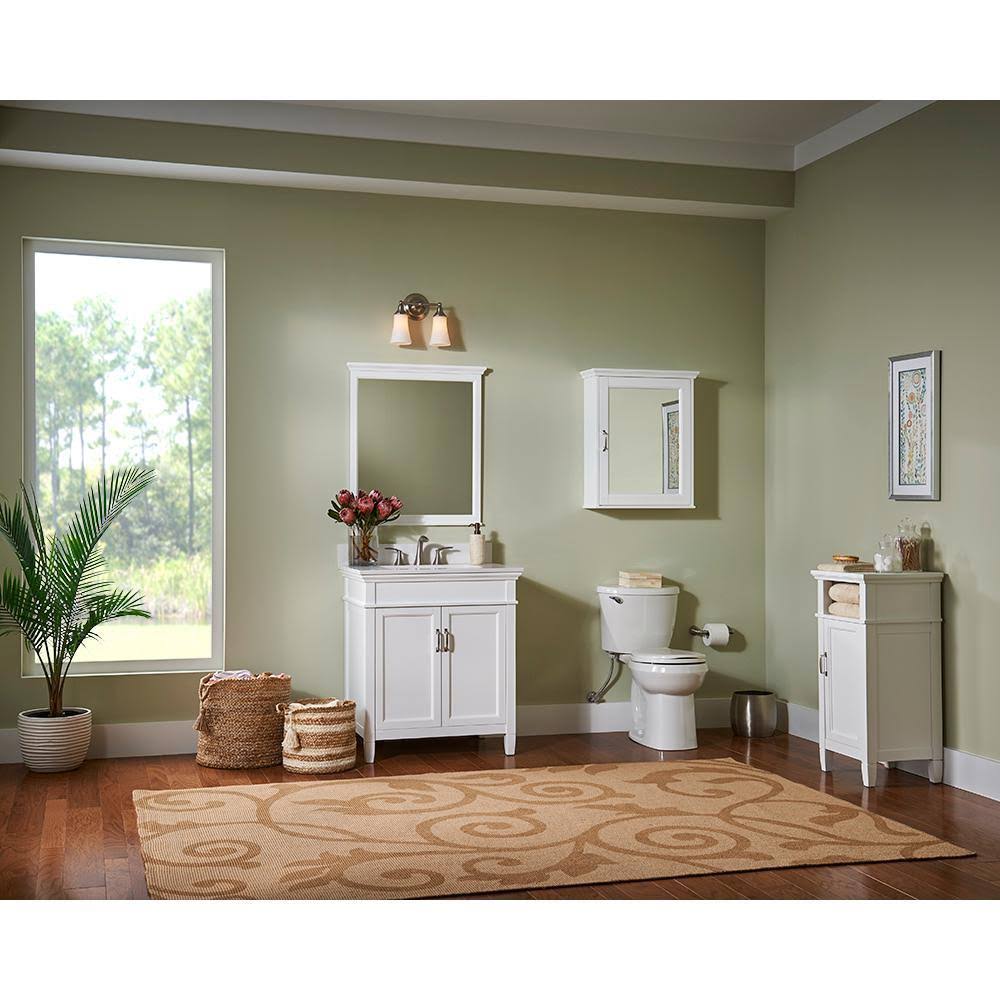 White Vanity Cabinet Y3645