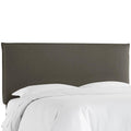 California King Gray Headboard Y1472