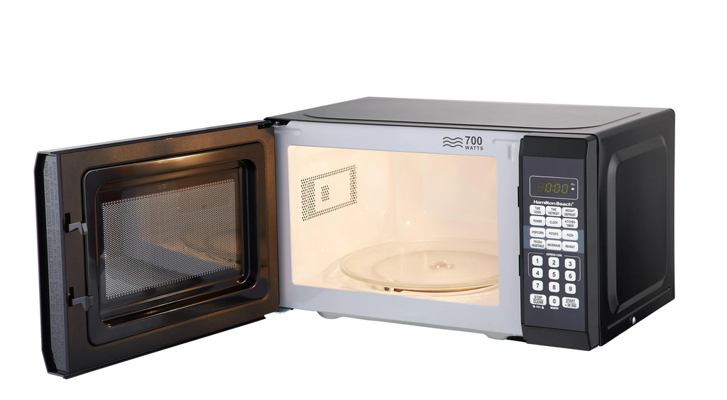 Black Microwave Oven T7707