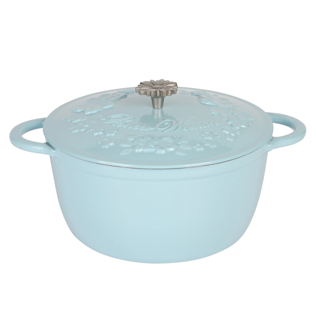 Blue Haze Enamel Cast Iron 6-Quart Dutch Oven V33860