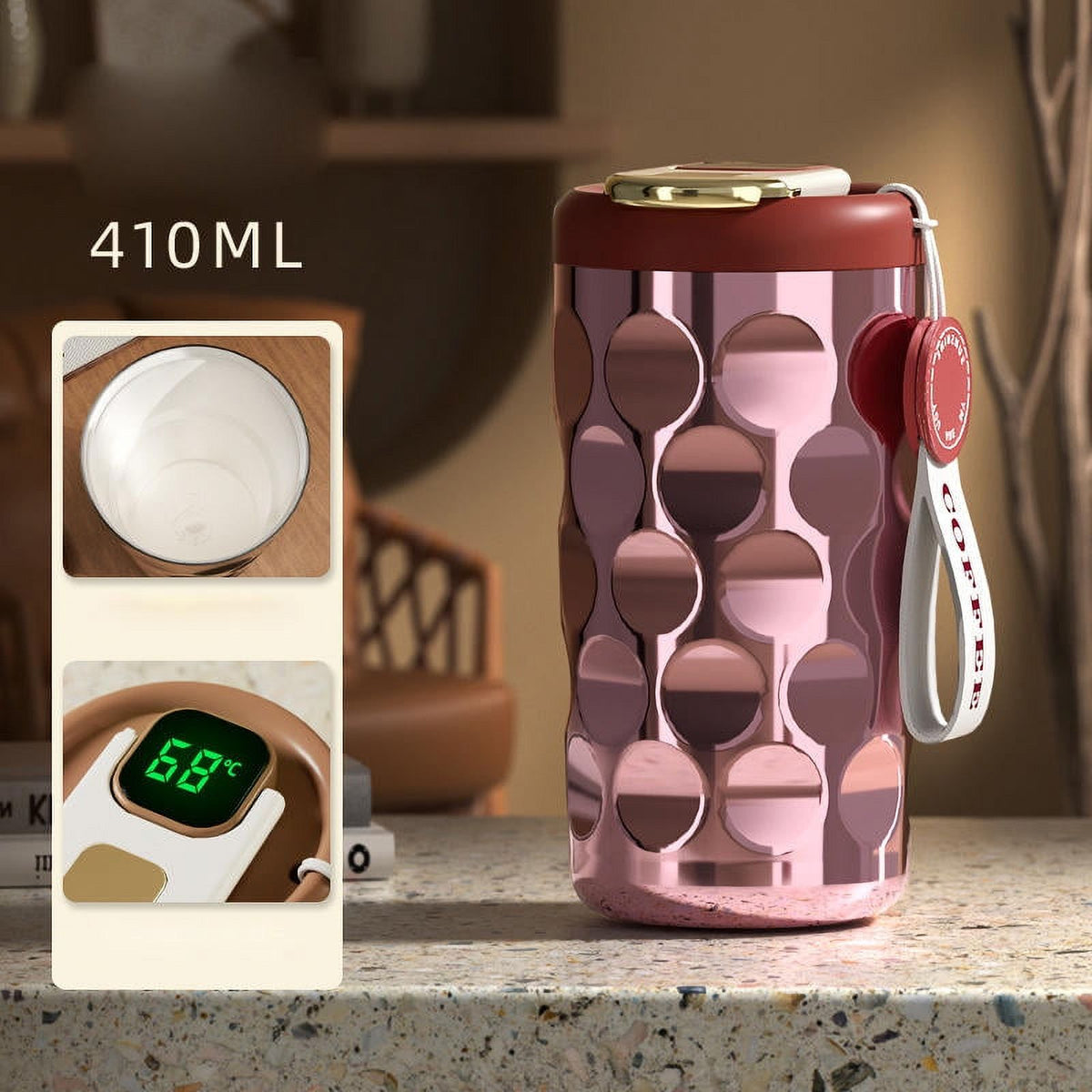 410ml 316 Stainless Steel Coffee Thermos S908