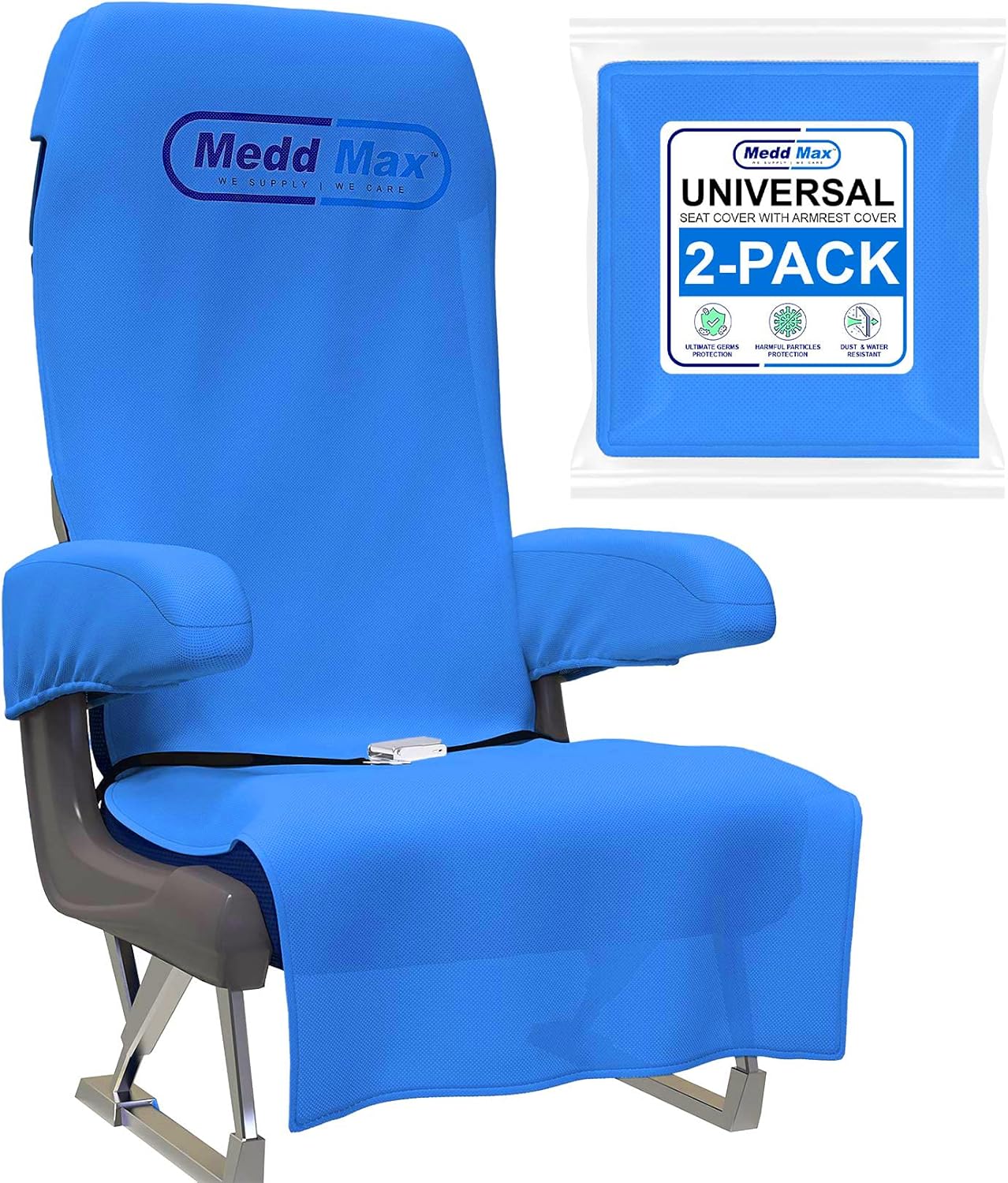 Pink Disposable Airplane Seat Covers, Pack of 2 B795