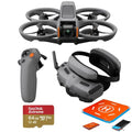 FPV Drone with Camera 4K, Built-in Propeller Guard, Goggles 3 and RC Motion 3 Included, Black E33395