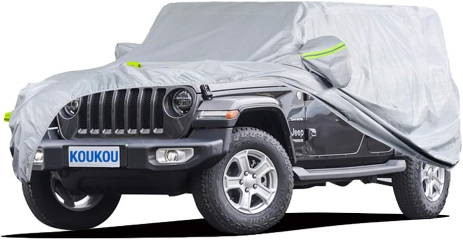 6 Layers Waterproof Car Cover 185 X 70 X 59 inches U63956
