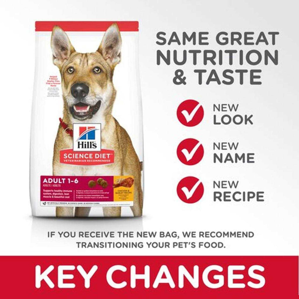 Adult Chicken & Barley Dry Dog Food L2057