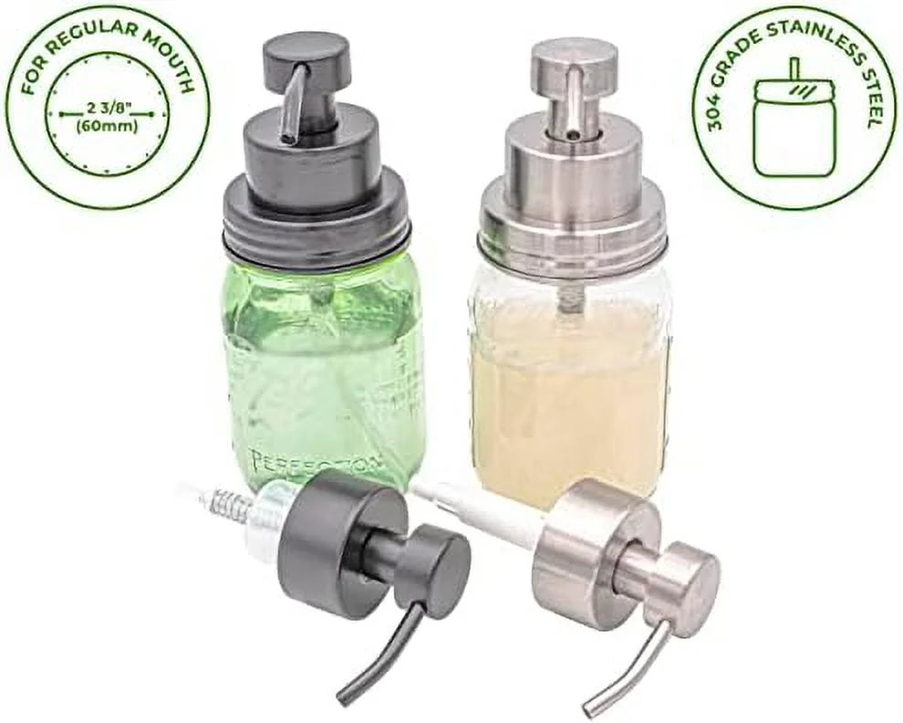 Stainless Steel Foaming Soap Pump Lid R38668