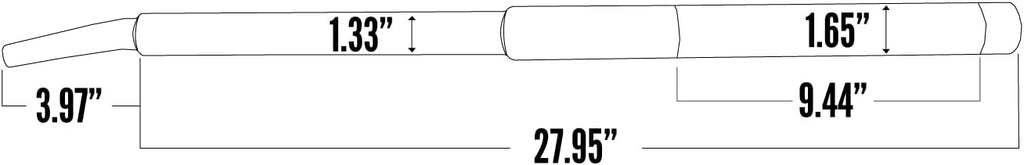 Chrome Combination Winch Bar Pack of 2 W4807