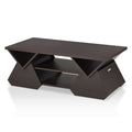 Espresso Wood Storage Coffee Table E4078