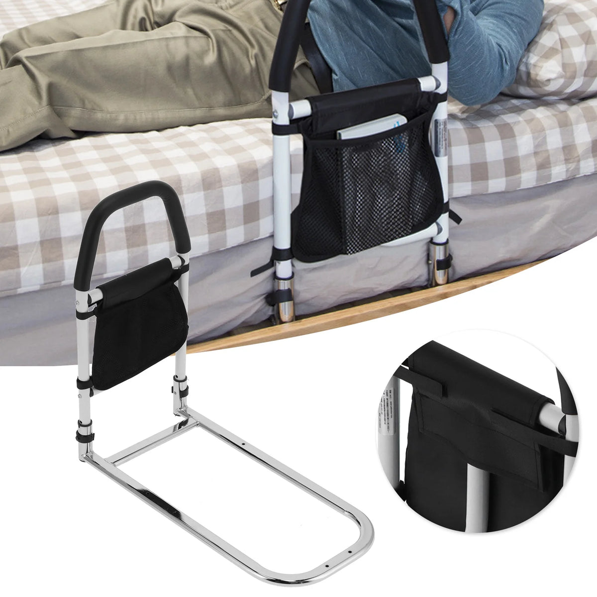 Bed Rail with Storage Bag O948