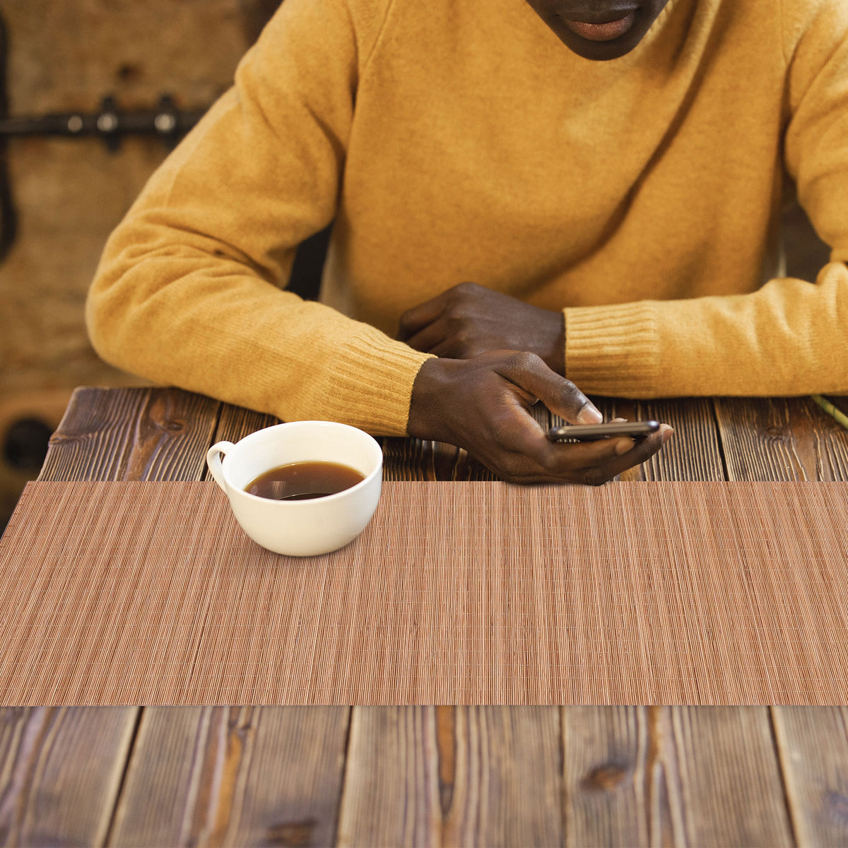 Bamboo Table Mat Runner 2Pcs Q608