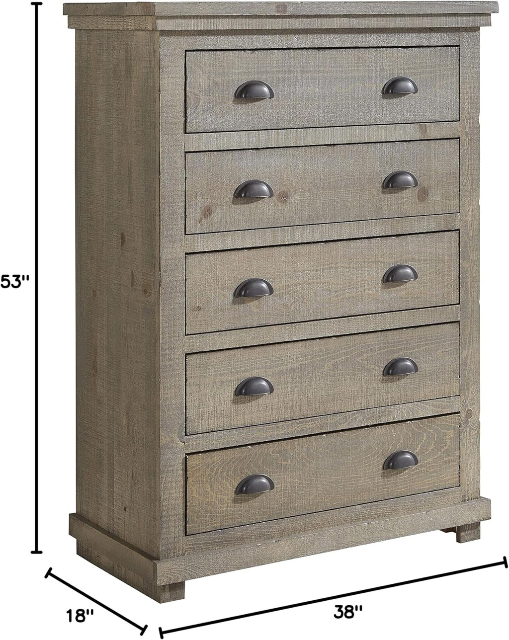 Weathered Gray Chest C377795
