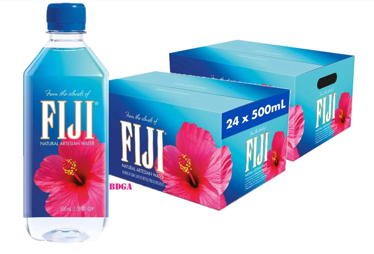 2 Pack Fiji Natural Artesian Water 16.9oz 24pk V672