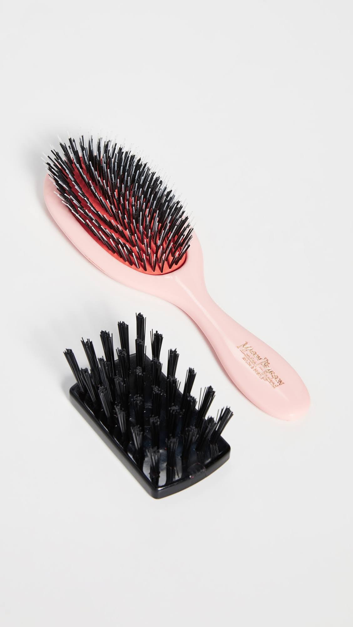 Pink Bristle and Nylon Brush D64107
