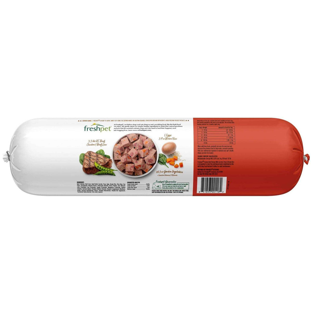 Chunky Beef Recipe Dog Food A909