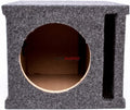 Single 8" SPL Bass Subwoofer Stereo Enclosure Pack of 2 I216273