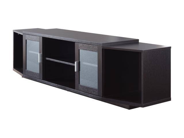 72-Inch Wood TV Stand in Cappuccino P811553