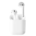 White Wireless Earbuds with Charging Case I5409