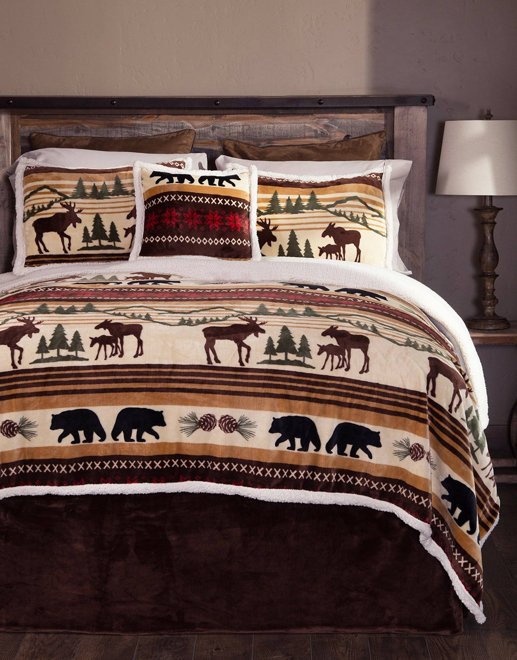 Queen 5 Piece Bedding Set N9773