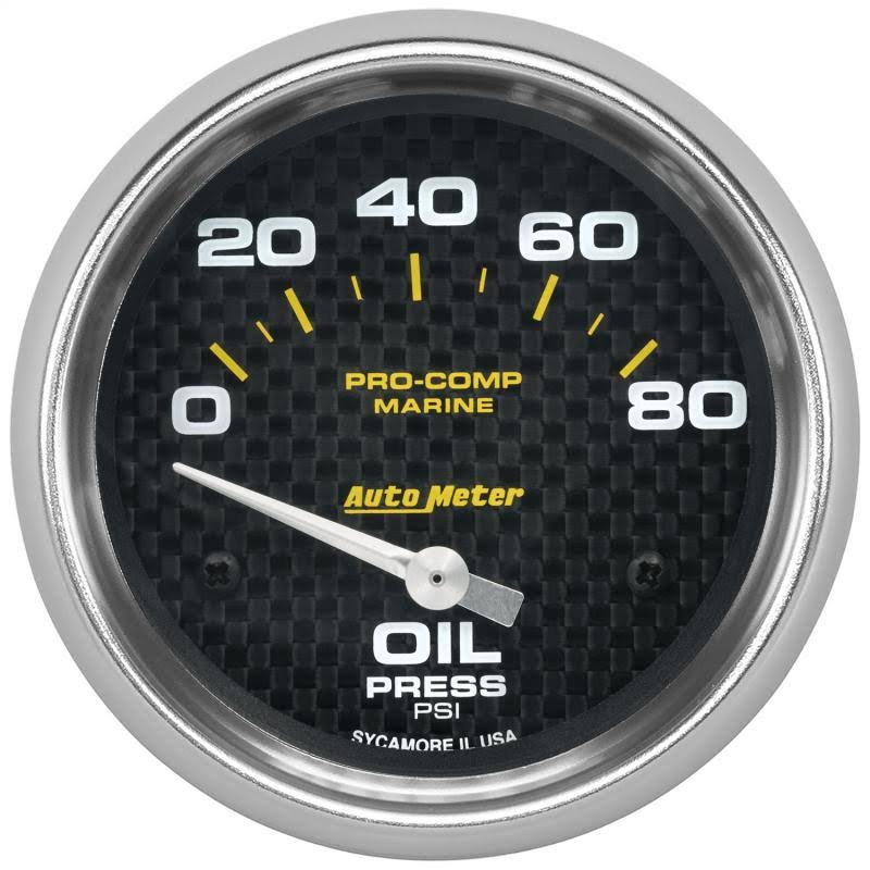 2 5/8in 80PSI Electric Oil Pressure Gauge P880441