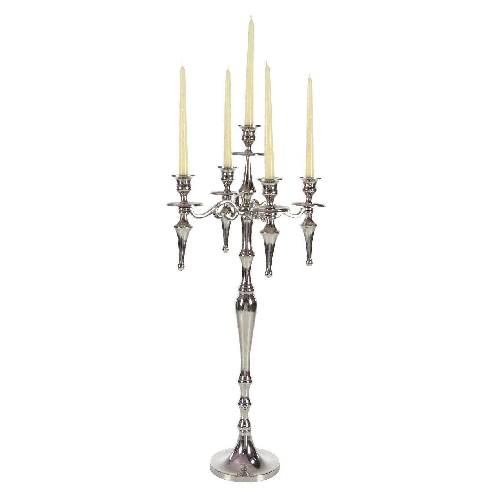Aluminum Candelabra 16 Inches Wide 33 Inches High L5753
